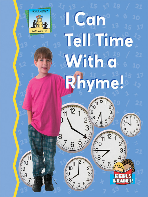 Cover of I Can Tell Time with a Rhyme!